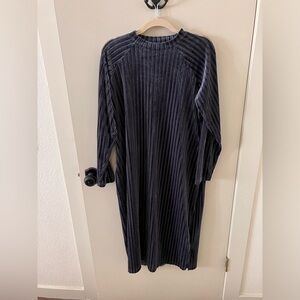 Downeast velvet maxi dress